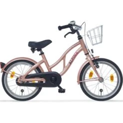 16 Tommer Alpina Ocean Pigecykel Alu Stel Mat Misty Pink