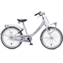 20 " Alpina Clubb Pigecykel 31 Cm Alu Ramme Frosty Pink mat