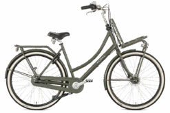 28 Tommer Damecykel Popal Prestige 7 Gear RB ND Militær Grøn