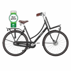 28 Tommer Damecykel Popal Prestige 3 Gear RN Mat Sort