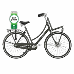 28 Tommer Damecykel Popal Prestige 3 Gear RN Militær Grøn