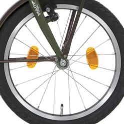 Alpina Forhjul 18 J20 Sort Zink Spk