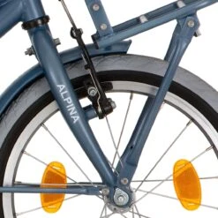 Alpina V Gaffel 16 Last J Vintage Blå Matt