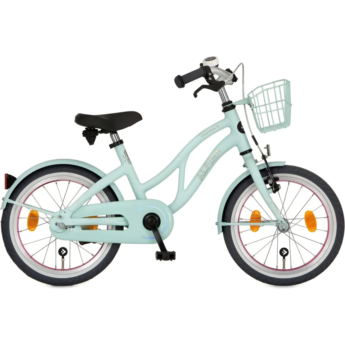 18 Tommer Alpina Ocean Pigecykel Glace Mint Mat Alu Stel 3 18 Tommer Alpina Ocean Pigecykel Glace Mint Mat Alu Stel