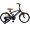 Amigo BMX FUN 16 Tommer 28 Cm Drengecykel Fodbremse Mat Sort -Cykel Forretning Amigo BMX Fun 16 sort.w1200