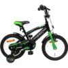 Amigo BMX FUN 14 Tommer Drengecykel Fodbremse Grøn/mat Sort -Cykel Forretning Amigo Fun 14 groen.w1200