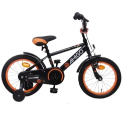 Amigo Sport 16 Tommer 25,4 Cm Drengecykel Fodbremse Sort