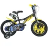 Dino Batman 16 Tommer 27 Cm Drengecykel, Sort/gul -Cykel Forretning Batman 16.w1200
