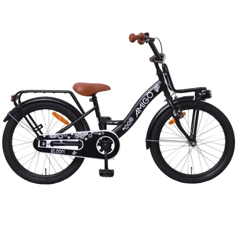 Amigo Bloom 20 Tommer 29 Cm Pigecykel Mat Sort 3 Amigo Bloom 20 Tommer 29 Cm Pigecykel Mat Sort