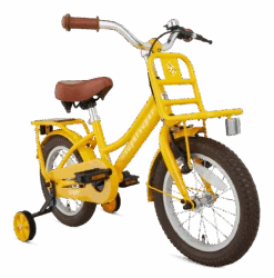 14 Tommer Pigecykel Cooper Bamboo Gul