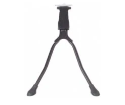 Cykelonline Støtteben Dobbelt 26-28 Tommer Stål Sort