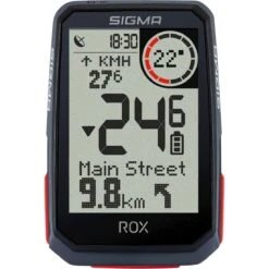 Sigma Rox 4.0 GPS Sort HR + Sensors Top Mount Set