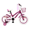 Amigo Flower 14 Tommer 22 Cm Pigecykel, Lilla -Cykel Forretning Flower 14 lilla.w1200