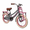 16 Tommer Pigecykel Lola Super Super Grå Pink -Cykel Forretning Lola 16 graa 1.w1200