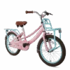 18 Tommer Pigecykel Lola Super Super Lyserød, Turkis