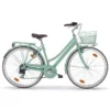 28" MBM Pigecykel Boulevard 18 Gear D 46 Cm Grøn -Cykel Forretning MBM Boulevard dame groen 1.w1200