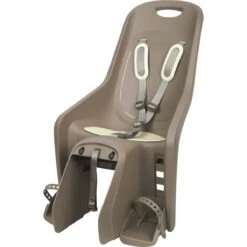 Polisport Bagerste Barnestol Sprudlende Plus Bærer Bev. Brun/grøn