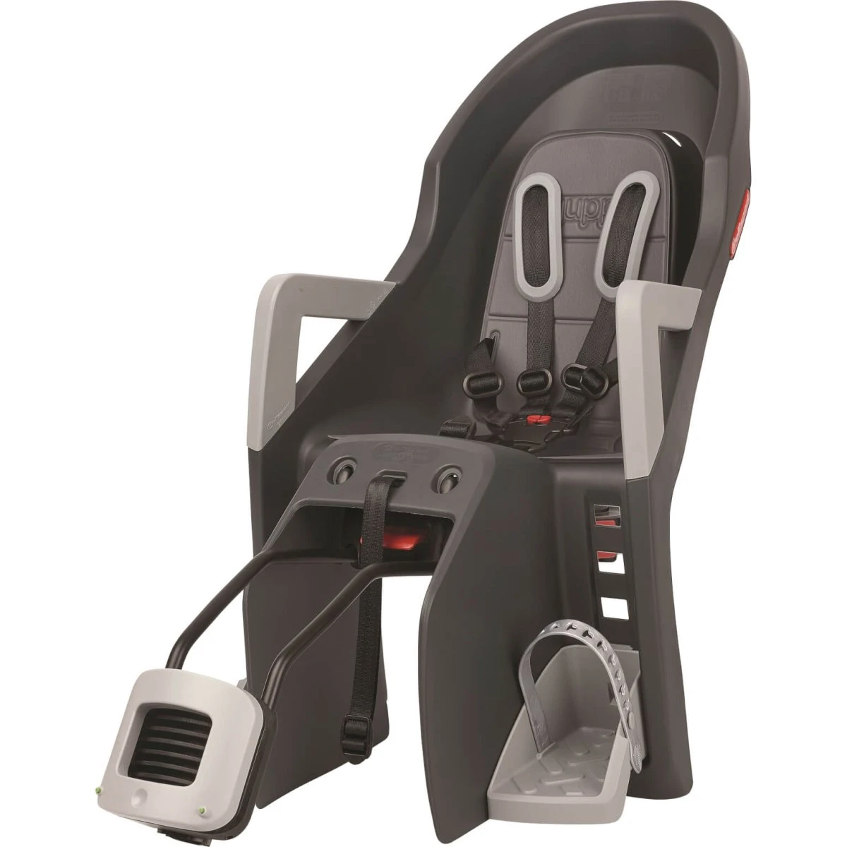 Polisport Bagerste Barnestol Guppy Frame Bev. Mørkegrå 3 Polisport Bagerste Barnestol Guppy Frame Bev. Mørkegrå