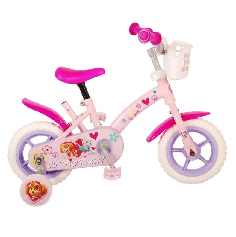 Paw Patrol 10 Tommer Pigecykel Lyserød 3 Paw Patrol 10 Tommer Pigecykel Lyserød