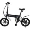 Bohlt Electric Folding Bike R160 Sort -Cykel Forretning R160BLx1534.w1200