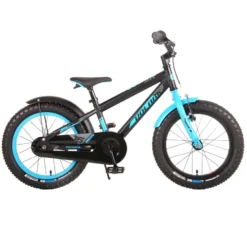 Volare Rocky 16 Tommer Drengecykel Sort/blå M/fodbremse