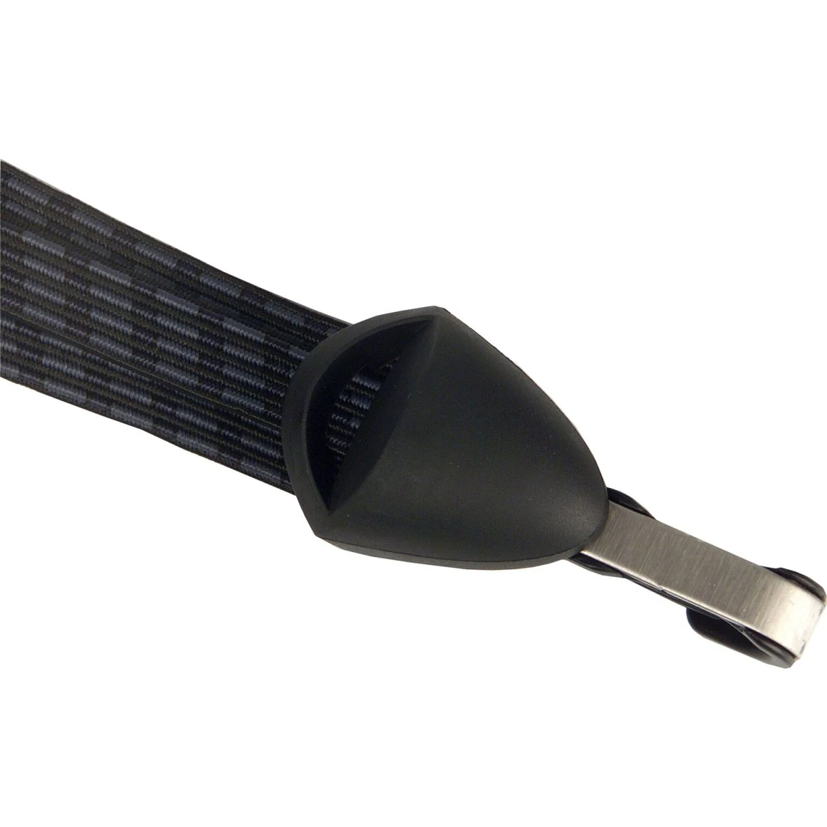 Bibia Elastik Stropper Haak ZW/BL/GRS 3 Bibia Elastik Stropper Haak ZW/BL/GRS