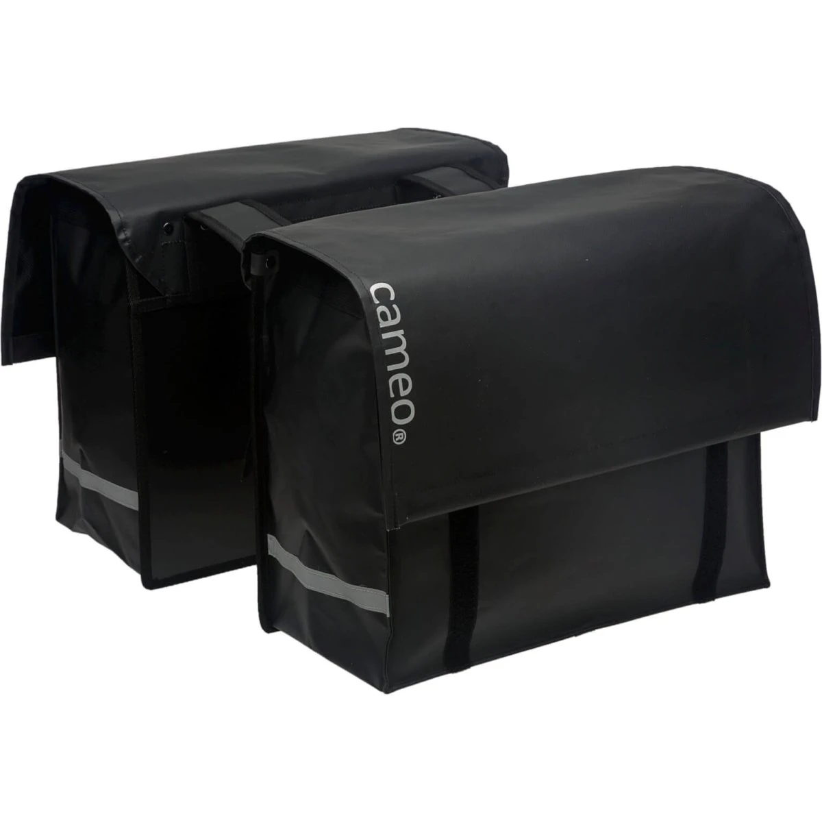 Cameo Cykeltaske Dobbelt Bisonyl Sort 46L 3 Cameo Cykeltaske Dobbelt Bisonyl Sort 46L