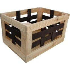 Cykelkasse Lædernet 20L 40x29x24cm