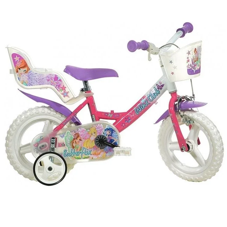 Dino Winx Club 12 Tommer Pigecykel Lyserød/lilla 3 Dino Winx Club 12 Tommer Pigecykel Lyserød/lilla