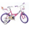 Dino Winx Club 14 Tommer Pigecykel Lyserød/lilla -Cykel Forretning Winx 14.w1200