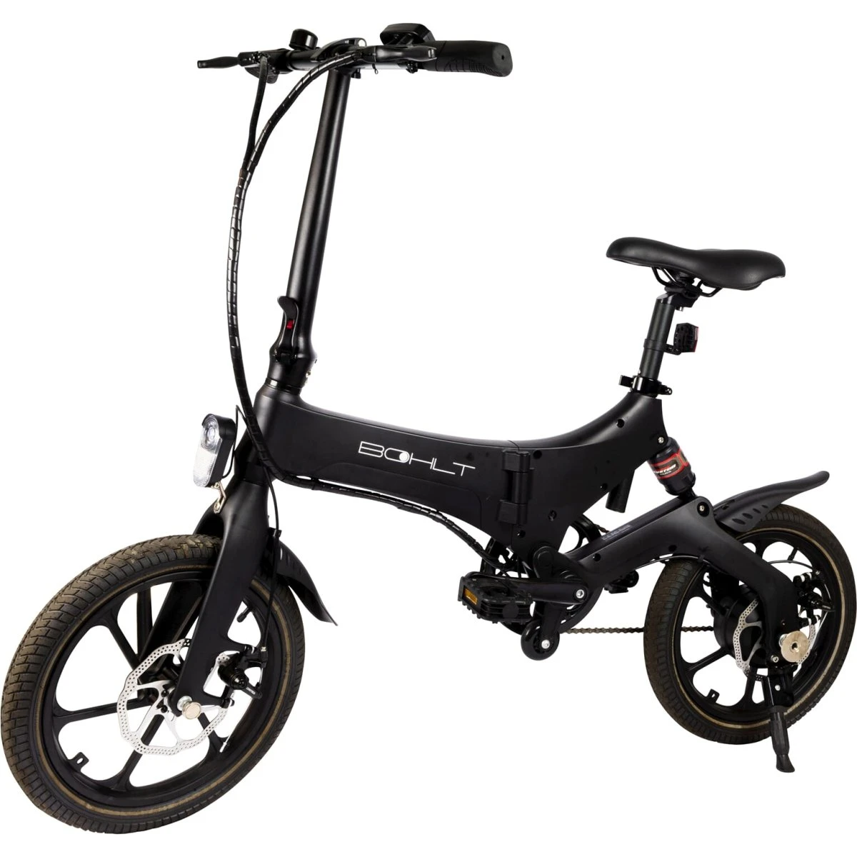Bohlt Electric Folding Bike X160 Sort 3 Bohlt Electric Folding Bike X160 Sort