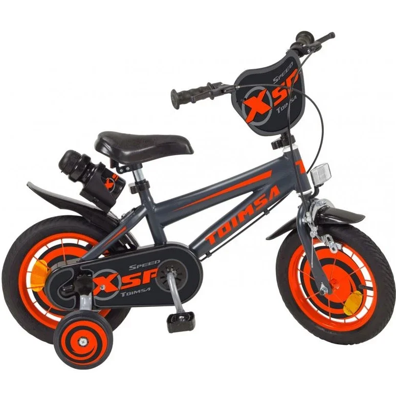 XSP 12 Tommer Drengecykel Sort/rød 3 XSP 12 Tommer Drengecykel Sort/rød