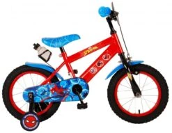 Ultimate Spider-Man 14 Tommer 25 Cm Drengecykel Blå/rød